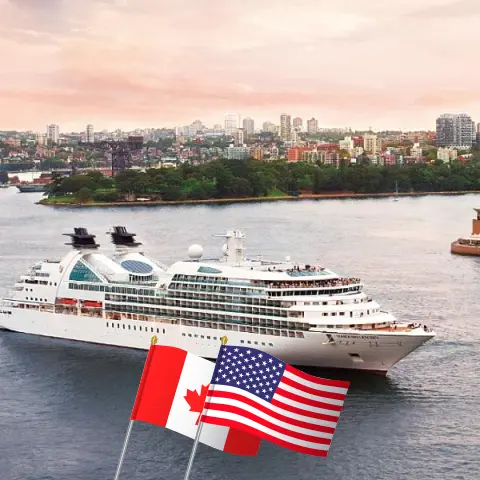 Cruzeiro no Alasca saindo de Vancouver a bordo do navio Seabourn Odyssey com visitas ao Canadá e EUA por 15 dias