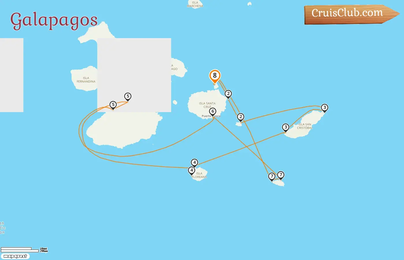 Celebrity Xpedition Cruise in the Galapagos