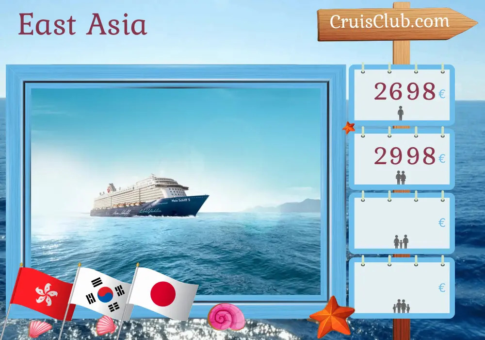 Mein Schiff 5 East Asia Cruise