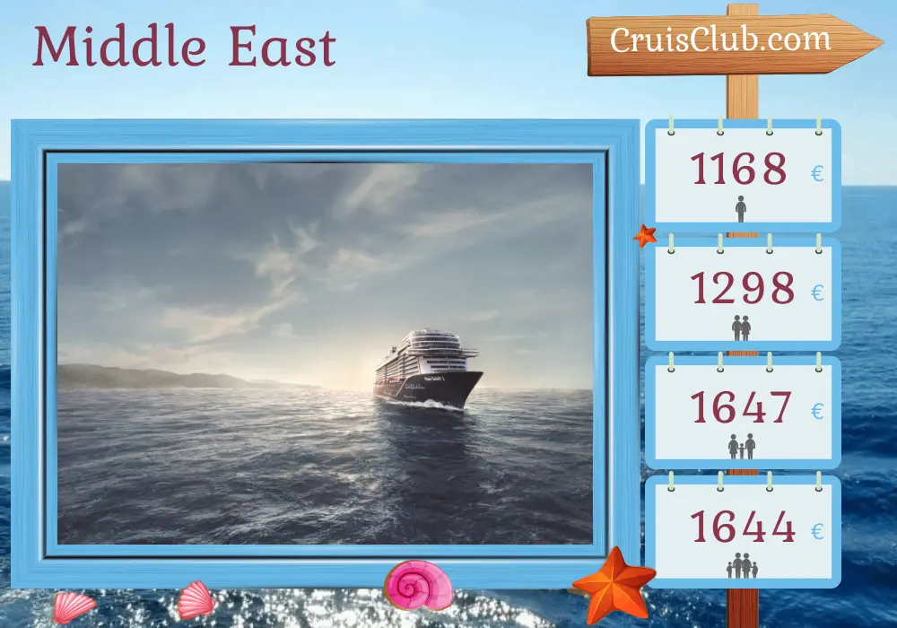 Mein Schiff 2 Middle East Cruise: Dubai, UAE & Qatar, 8 days