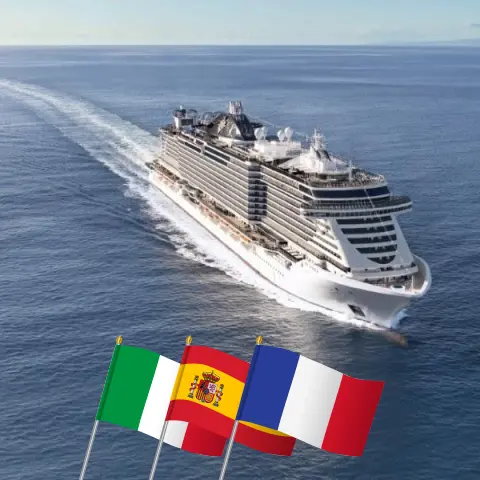 Kreuzfahrt im Mittelmeer ab Genua an Bord des MSC Seaview-Schiffs mit Besuchen in Italien, Spanien und Frankreich für 8 Tage