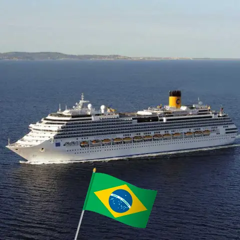 Crucero por Sudamérica desde Itajaí a bordo del barco Costa Favolosa con visitas a Brasil, Uruguay y Argentina durante 8 días