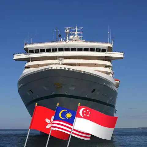 Croisière en Asie de Hong Kong à Dubaï à bord du navire Artania avec des visites à Hong Kong, au Vietnam, en Malaisie, à Singapour, en Thaïlande, au Sri Lanka, aux Maldives, à Oman et aux Émirats arabes unis pendant 26 jours