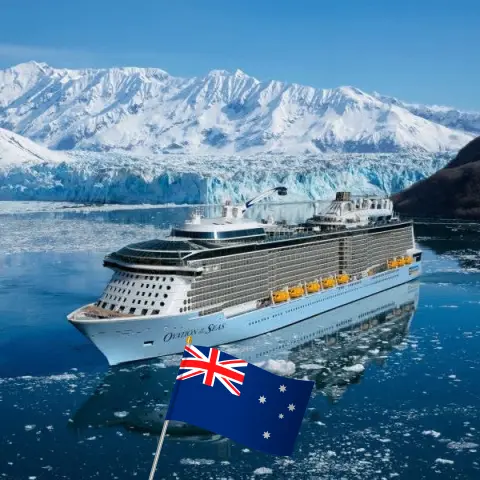 Cruzeiro na Austrália a partir de Sydney a bordo do navio Ovation of the Seas com visitas à Austrália por 10 dias