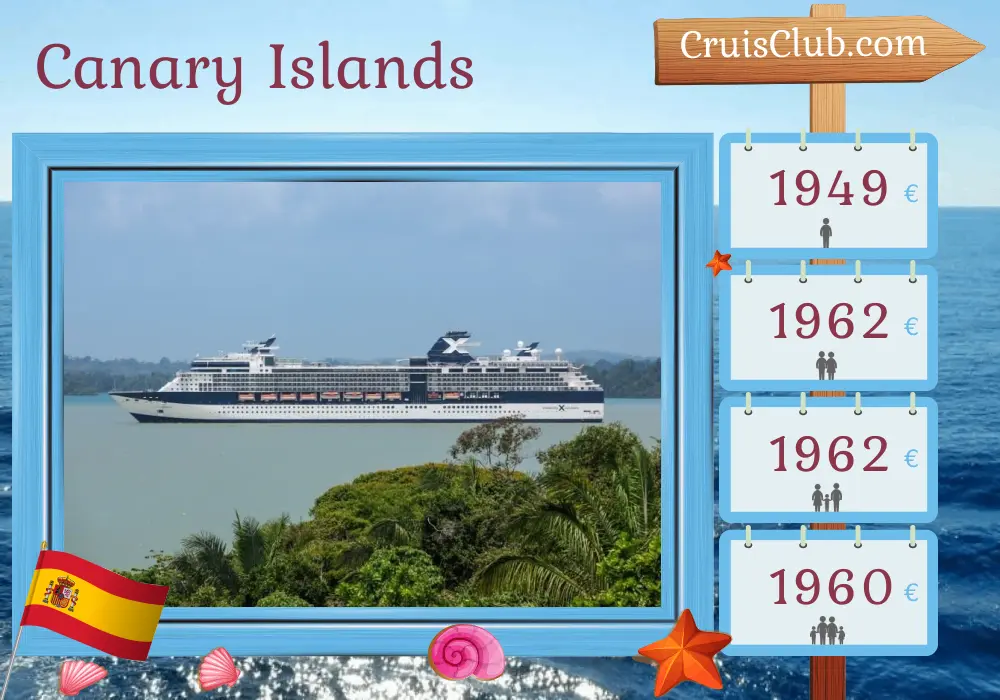 Celebrity Infinity Canary Islands Cruise