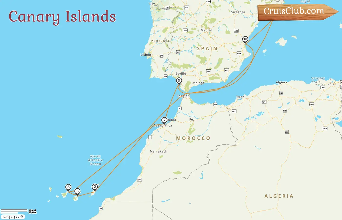 Celebrity Infinity Canary Islands Cruise