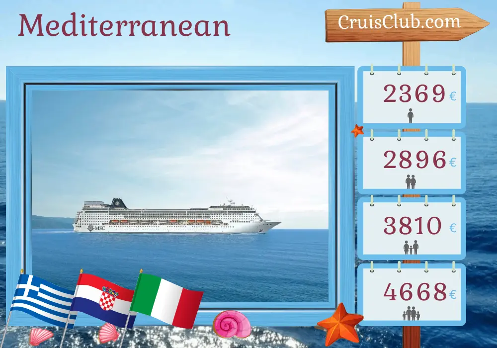 MSC Sinfonia Mediterranean Cruise