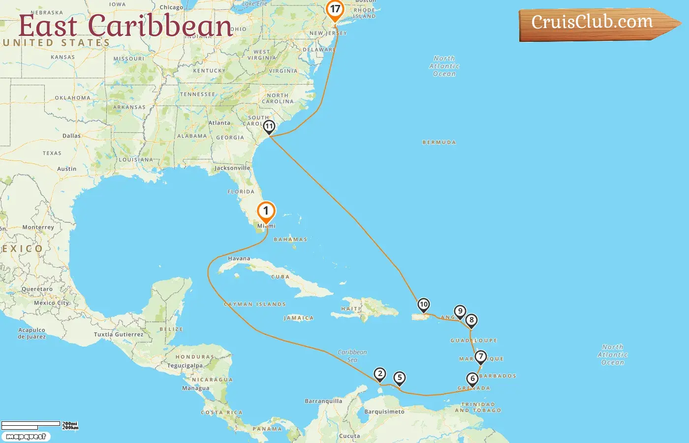 East Caribbean Cruise