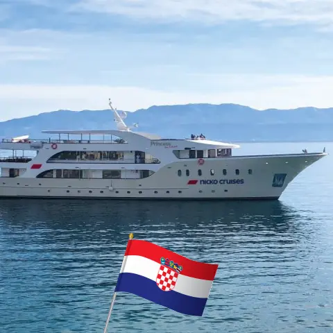 Crucero por el Mediterráneo desde Trogir a bordo del barco Princess con visitas a Croacia durante 8 días