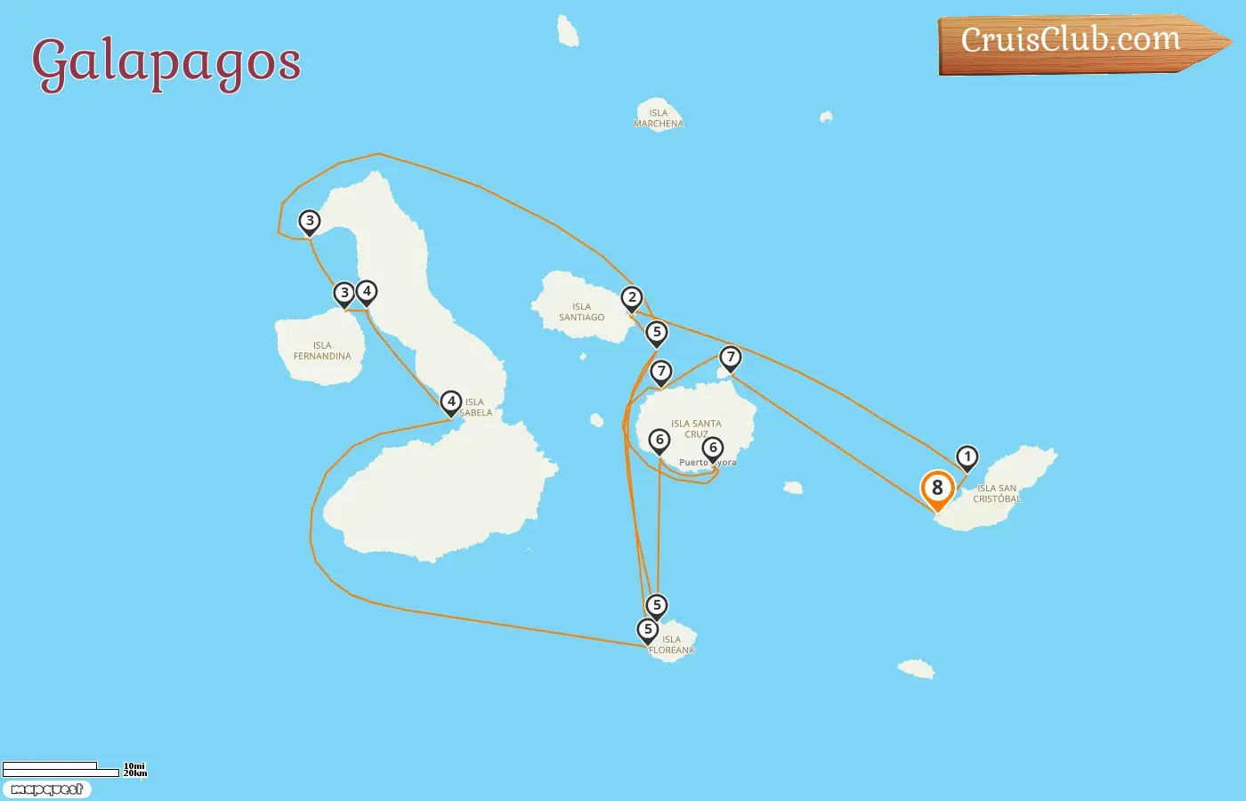 Silver Origin Galapagos Cruise with Ecuador and Panama Visits