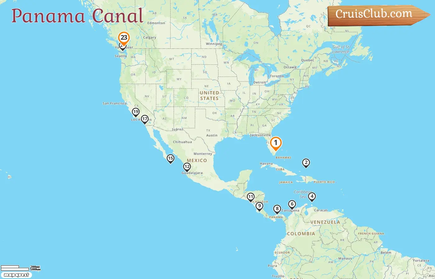 Panama Canal Cruise