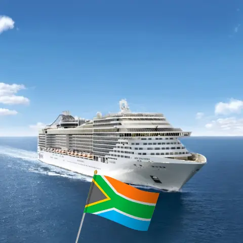 Croisière en Afrique depuis Durban à bord du navire MSC Splendida avec des visites en Afrique du Sud et au Mozambique pendant 6 jours