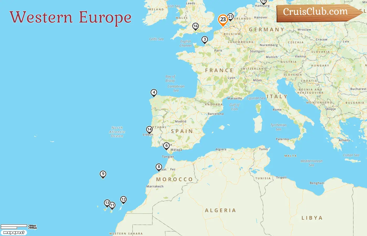 Western Europe Cruise