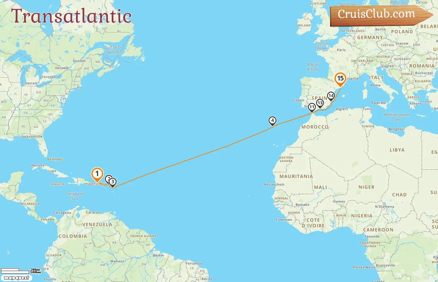 Transatlantic Cruise