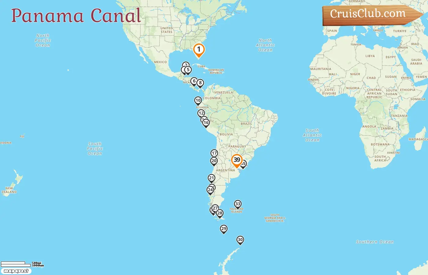 Cruise in the Panama Canal