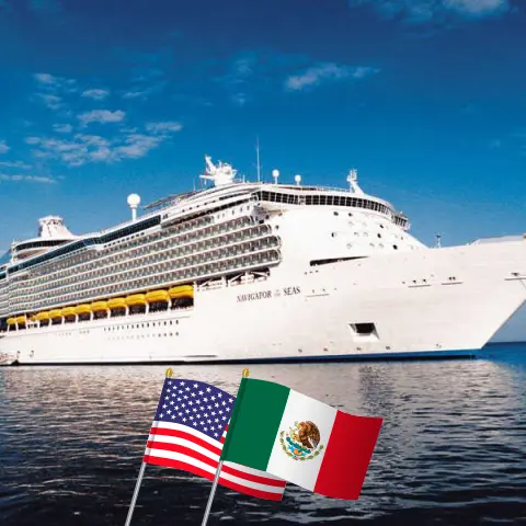 Cruzeiro no México partindo de Los Angeles a bordo do navio Navigator of the Seas com visitas aos Estados Unidos e México por 8 dias