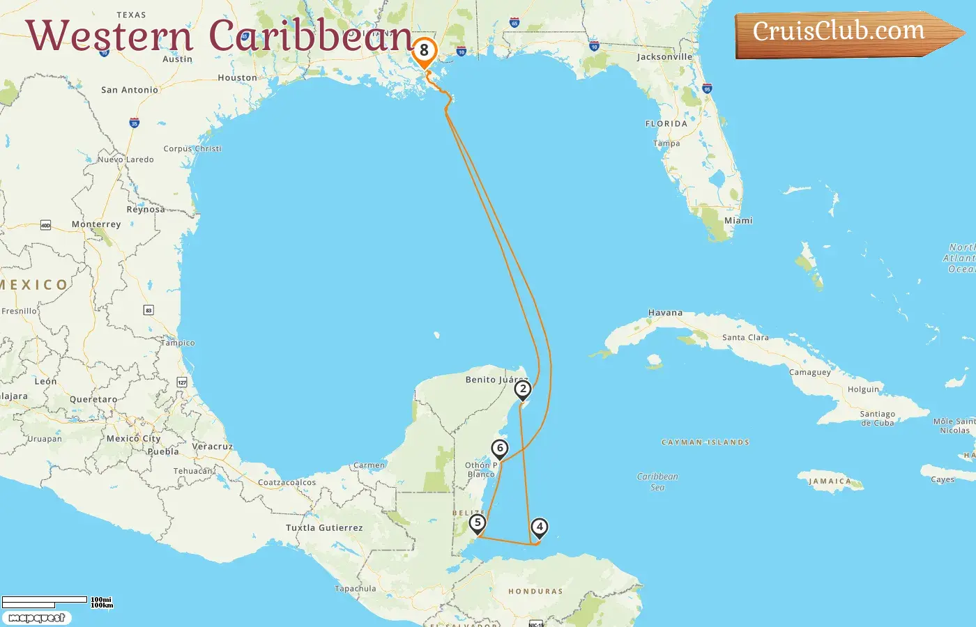 Western Caribbean Cruise aboard Norwegian Breakaway