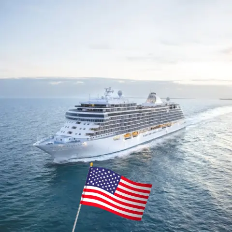 Cruce por el este del Caribe desde Miami a San Juan a bordo del barco Seven Seas Splendor con visitas a Estados Unidos, República Dominicana, San Bartolomé y Puerto Rico durante 8 días