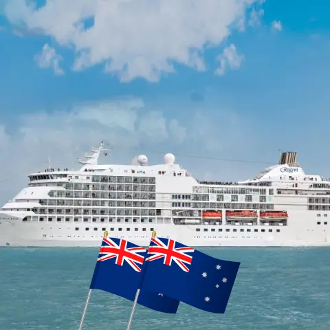 Crucero en Australia desde Auckland a Benoa a bordo del barco Seven Seas Navigator con visitas a Nueva Zelanda, Australia e Indonesia durante 19 días