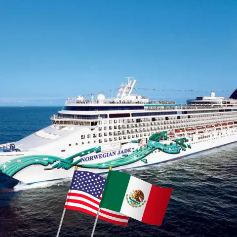 Cruzeiro no Caribe Ocidental saindo de Tampa a bordo do navio Norwegian Jade com visitas aos EUA, México, Belize e Honduras por 8 dias