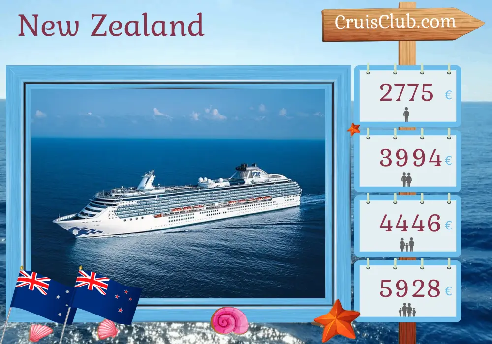 Cruise in New Zealand