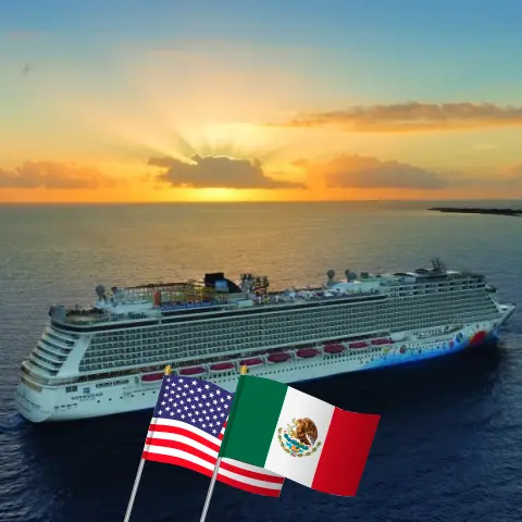 Western Caribbean Cruise from New Orleans aboard Norwegian Breakaway with visits to USA and Mexico for 6 days