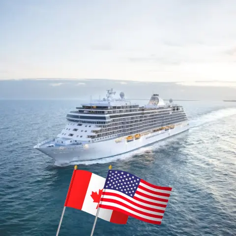 Круиз по Северной Америке от Монреаля до Майами на борту лайнера Seven Seas Splendor с посещениями Канады, Британских Виргинских островов, Пуэрто-Рико и США в течение 17 дней
