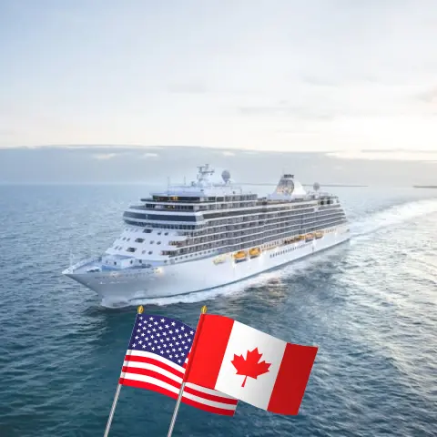 Круиз по Северной Америке от Нью-Йорка до Монреаля на борту судна Seven Seas Splendor с посещением США и Канады на 12 дней