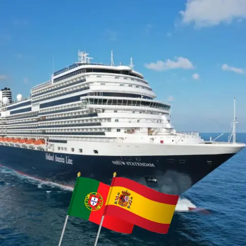 Kreuzfahrt in den Kanarischen Inseln ab Rotterdam an Bord des Schiffes Nieuw Statendam mit Besuchen in Portugal und Spanien für 15 Tage