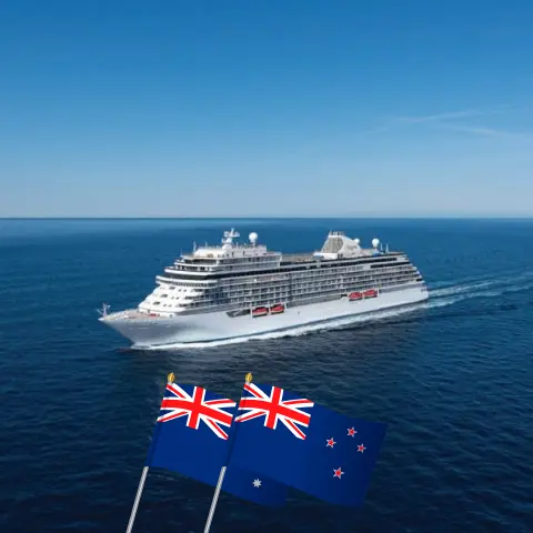 Cruzeiro na Nova Zelândia de Sydney para Auckland a bordo do navio Seven Seas Explorer com visitas à Austrália e Nova Zelândia por 17 dias