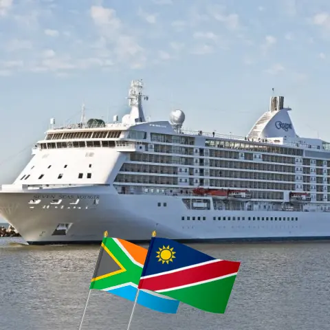 Crucero por África desde Ciudad del Cabo a bordo del barco Seven Seas Voyager con visitas a Sudáfrica y Namibia durante 15 días