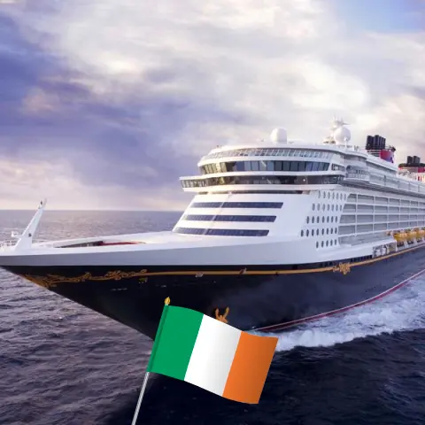 Cruzeiro nas Ilhas British a partir de Southampton a bordo do navio Disney Dream com visitas à Irlanda durante 8 dias