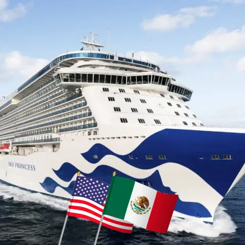 Crucero por el Caribe desde Fort Lauderdale a bordo del barco Sky Princess con visitas a Estados Unidos, Bahamas, Jamaica, Islas Caimán, México y Puerto Rico durante 15 días