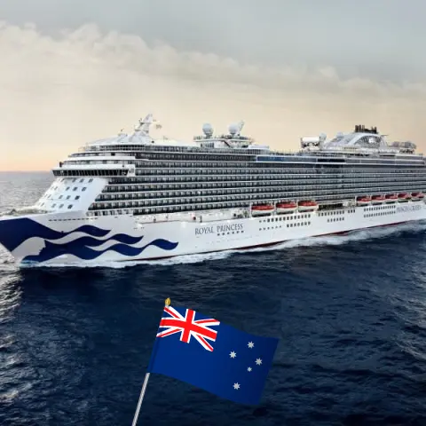 Kreuzfahrt in Australien ab Sydney an Bord des Schiffes Royal Princess mit Besuchen in Australien für 11 Tage
