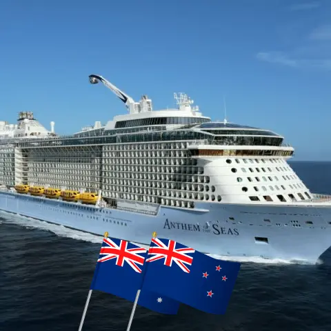 Croisière en Nouvelle-Zélande depuis Sydney à bord du navire Anthem of the Seas avec des visites en Australie et en Nouvelle-Zélande pendant 11 jours