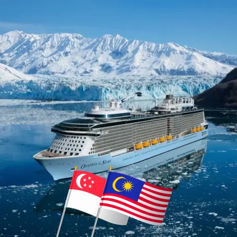 Croisière en Asie au départ de Singapour à bord du navire Ovation of the Seas avec des visites à Singapour, en Malaisie et en Thaïlande pendant 6 jours