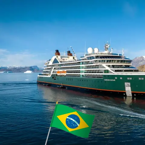 Круиз по Амазонке от Белема до Рио-де-Жанейро на корабле Seabourn Venture с посещением Бразилии на 13 дней