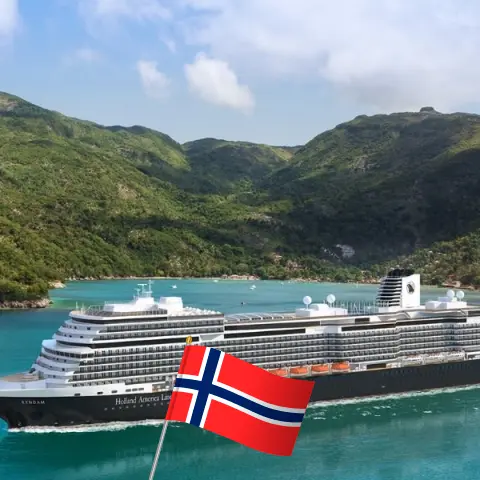 Kreuzfahrt in die Nordländer ab Rotterdam an Bord des Schiffes Rotterdam mit Besuchen in Norwegen für 8 Tage
