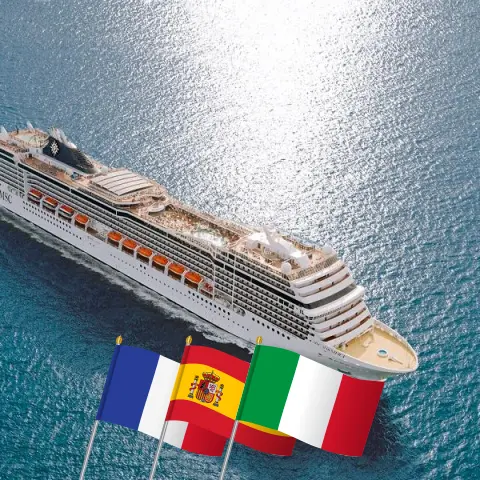 Круиз по Средиземноморью из Марселя на борту судна MSC Magnifica с посещением Франции, Испании и Италии на 11 дней