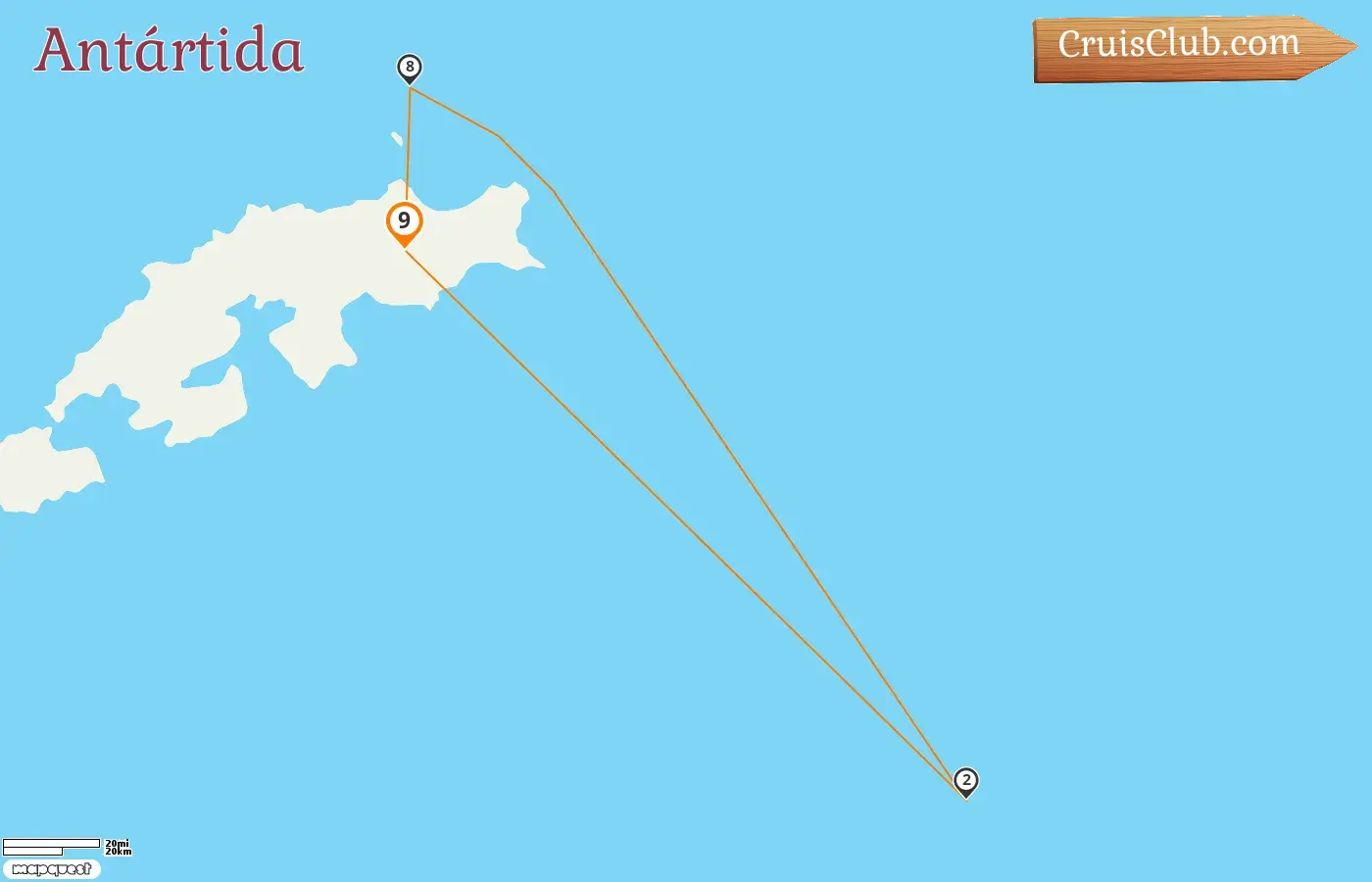 Crucero en la Antártida desde la Isla König-Georg a bordo del barco Silver Endeavour con visitas para 9 días