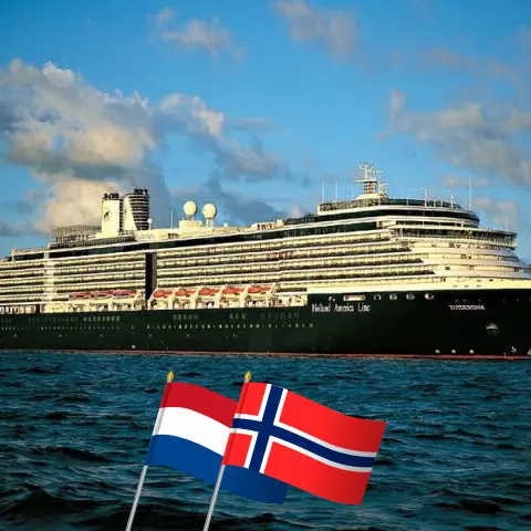Kreuzfahrt im Norden von Amsterdam an Bord des Schiffes Zuiderdam mit Stopps in den Niederlanden und Norwegen für 8 Tage