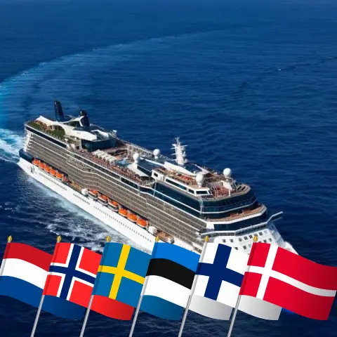Kreuzfahrt in der Ostsee ab Amsterdam an Bord des Schiffes Celebrity Eclipse mit Besuchen in den Niederlanden, Norwegen, Schweden, Estland, Finnland und Dänemark für 13 Tage