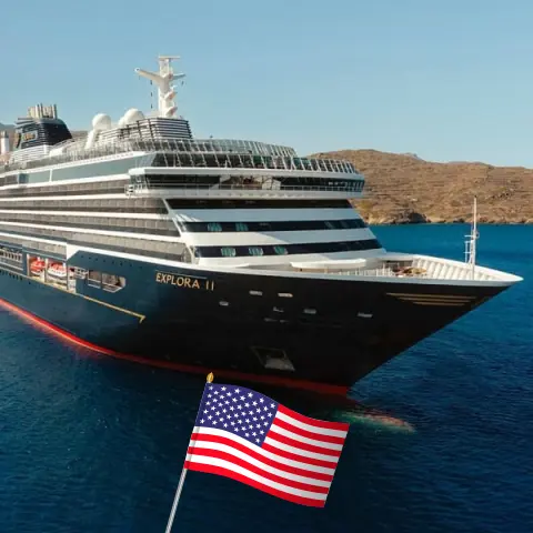 Crucero por el Caribe Oriental desde Miami a Saint John a bordo del barco EXPLORA II con visitas a EE. UU., República Dominicana, San Martín y Puerto Rico durante 8 días