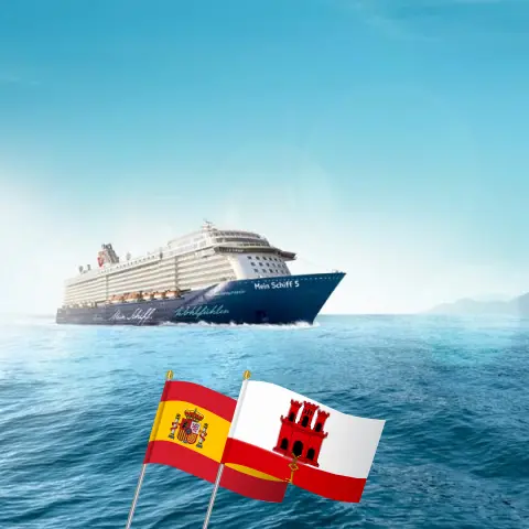 Croisière Transatlantique de Palma à La Romana à bord du navire Mein Schiff 5 avec des visites en Espagne et à Gibraltar pendant 17 jours