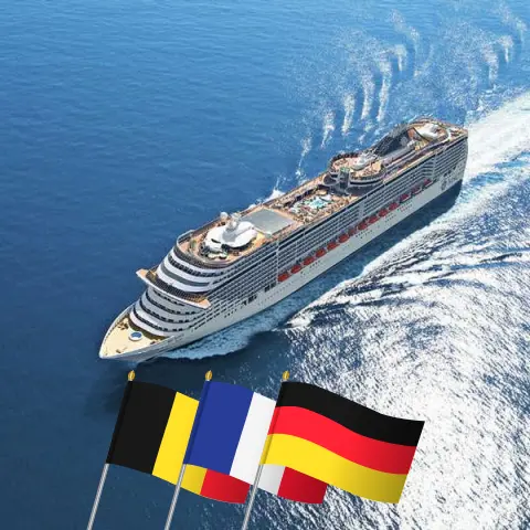 Круиз по Северному морю из Роттердама на борту судна MSC Preziosa с посещениями Бельгии, Франции и Германии на 8 дней