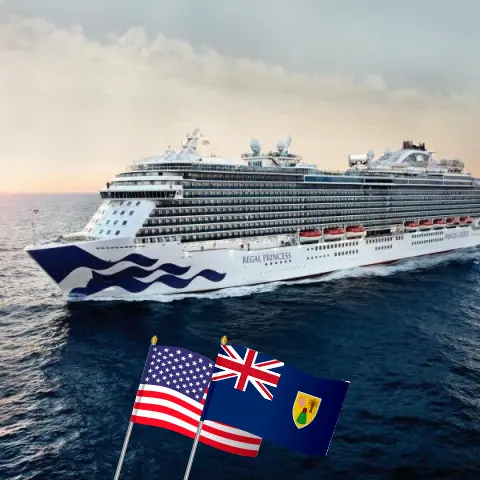 Круиз по Карибскому морю из Форт-Лодердейла на корабле Regal Princess с посещением США, Доминиканской Республики и Пуэрто-Рико на 8 дней