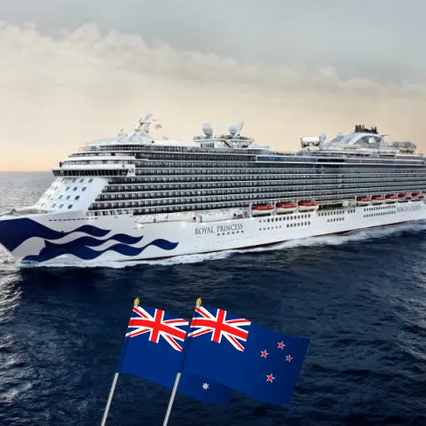 Круиз в Новую Зеландию из Сиднея в Окленд на борту судна Royal Princess с посещением Австралии и Новой Зеландии на 15 дней