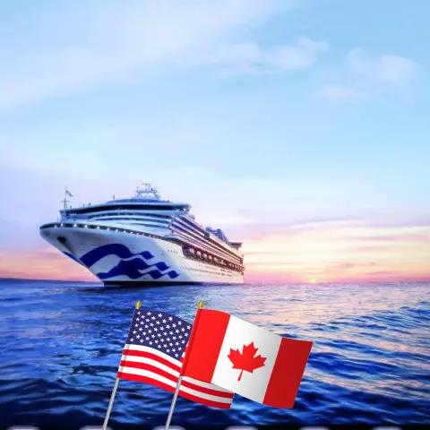Kreuzfahrt in Nordamerika von Boston nach Quebec an Bord des Schiffes Sapphire Princess mit Besuchen in den USA und Kanada für 11 Tage