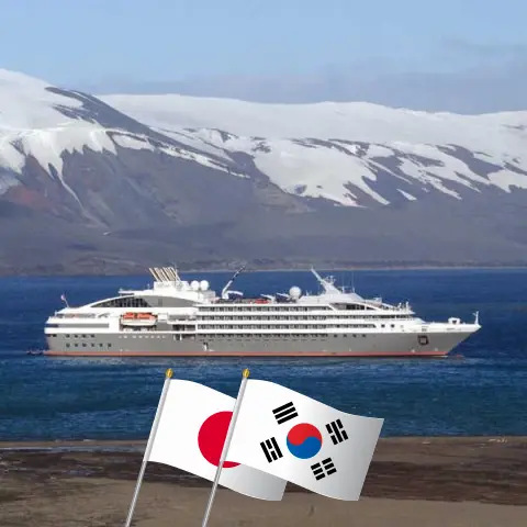 Круиз по Восточной Азии из Осаки в Пусан на борту судна Le Soléal с посещением Японии и Южной Кореи на 9 дней