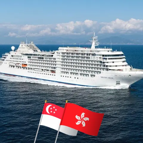 Croisière en Asie de Singapour à Hong Kong à bord du navire Silver Muse avec des visites à Singapour, au Vietnam et à Hong Kong pendant 15 jours